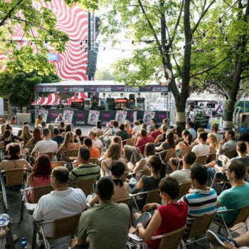 Havervagyos beszélgetés Gerendai Károllyal a sziget vezetőjével a fesztivál területén és annak előestéjén :) #9