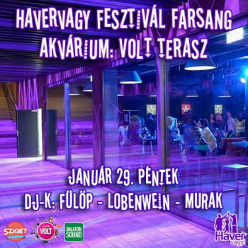 Havervagy buli az Akvárium VOLT fesztivál Bárjában: FESZTIVÁLosan! #9