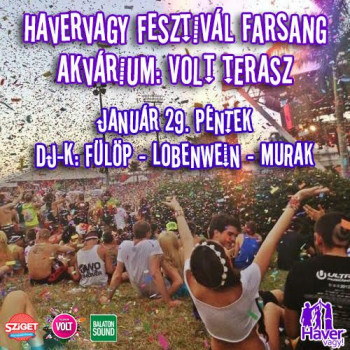 Havervagy buli az Akvárium VOLT fesztivál Bárjában: FESZTIVÁLosan! #1