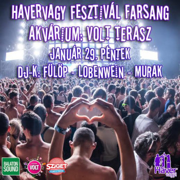 Havervagy buli az Akvárium VOLT fesztivál Bárjában: FESZTIVÁLosan! #3