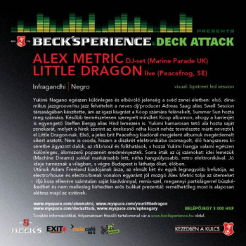 deck attack» alex metric (uk), little dragon (se) #0