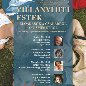 Villányi Úti Esték programsorozat #0
